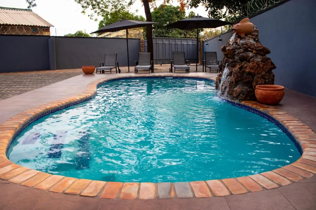 Private pool and courtyard
