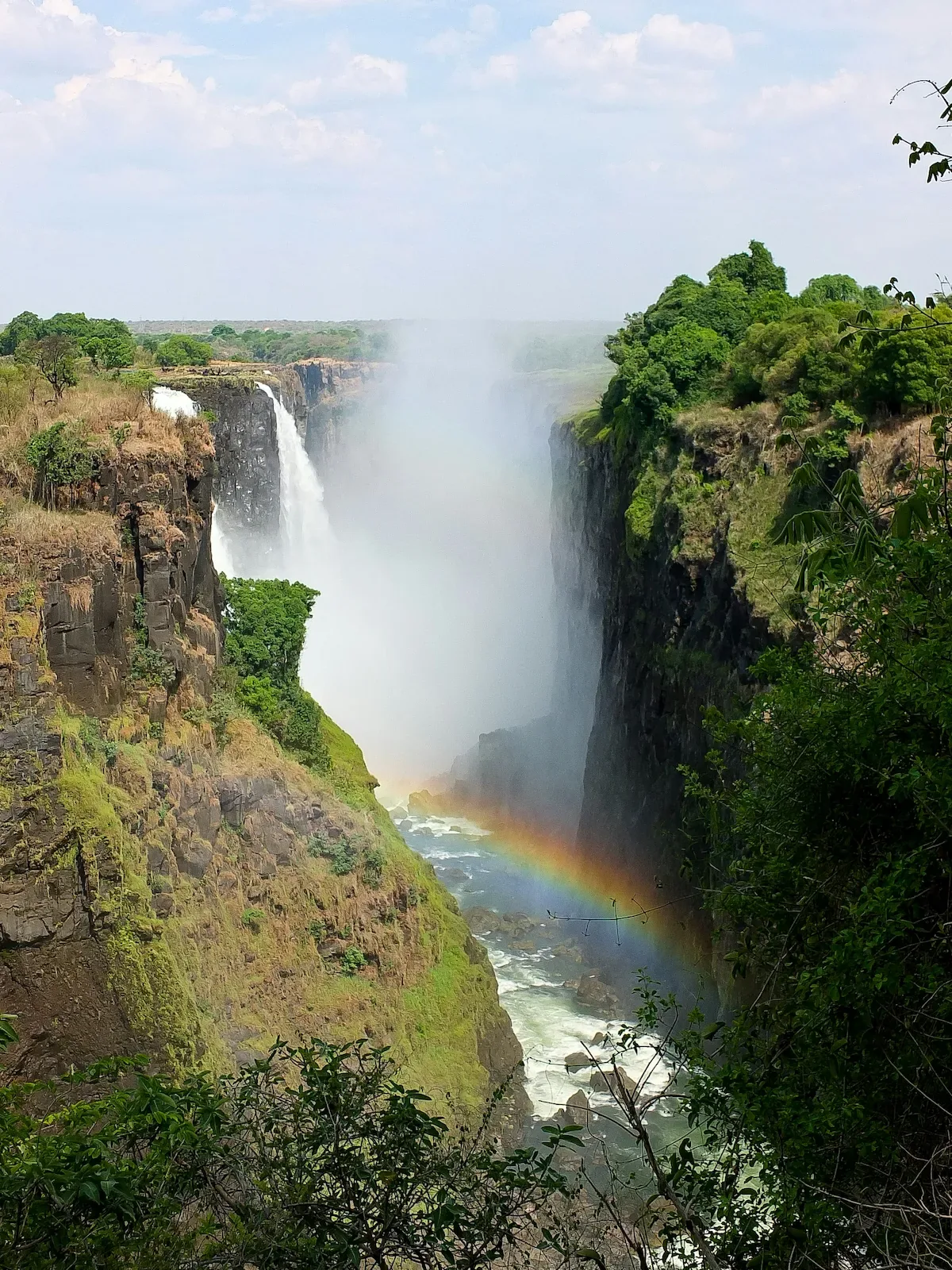 Victoria Falls Bridge over the gorge
